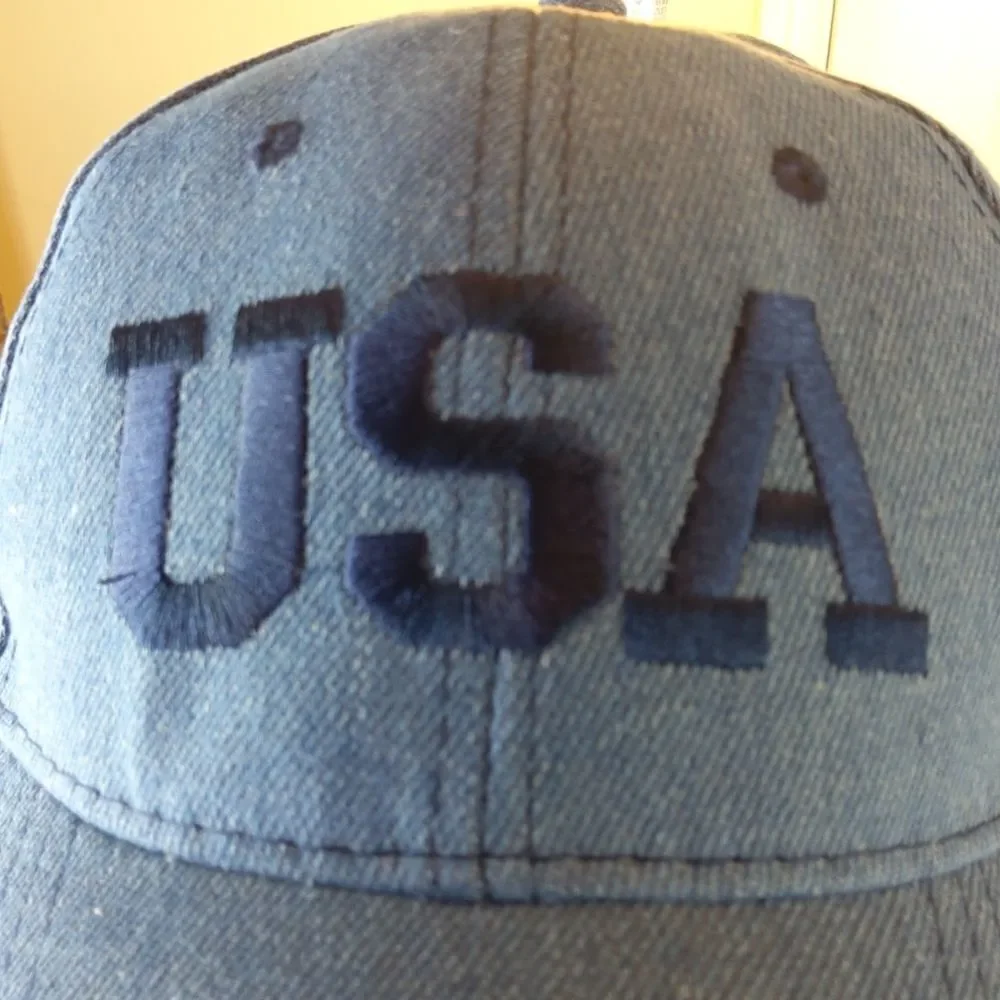 USA unisex stonewash adjustable cap